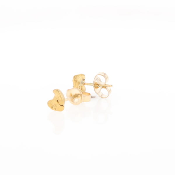 Natural Gold Nugget Earrings