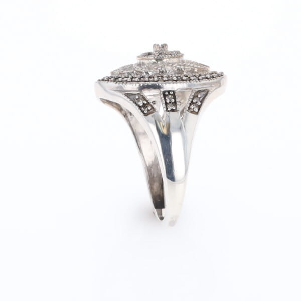 Open Work Filigree Design Ring