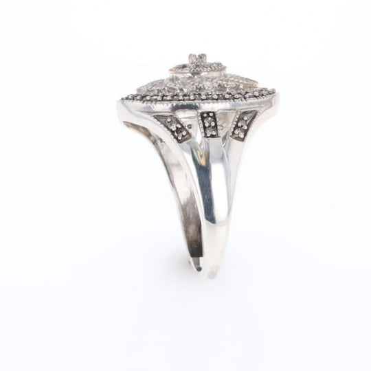 Open Work Filigree Design Ring