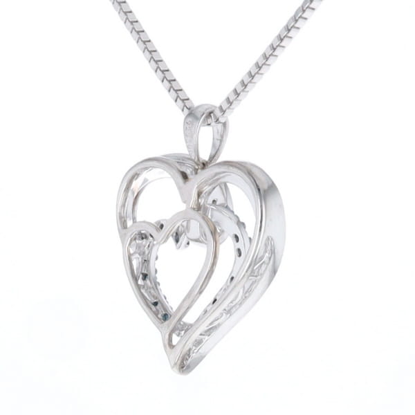 Double Open Heart Pendant