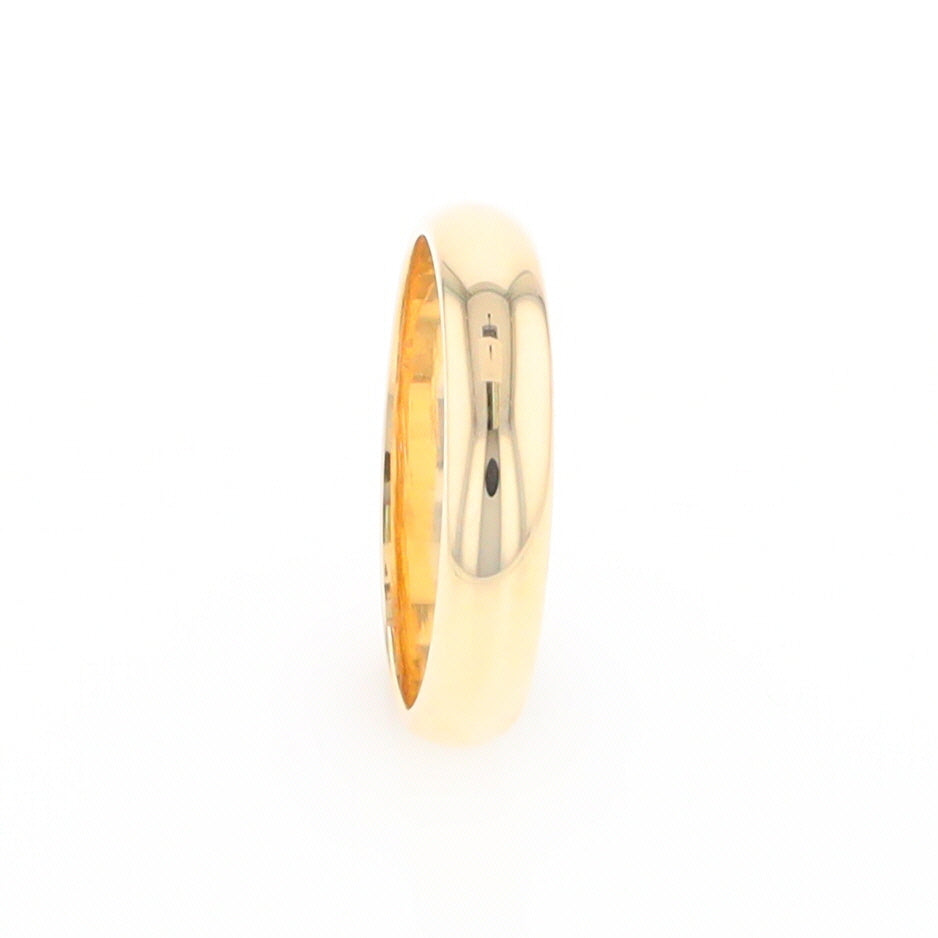 High Polished Comfort Fit Wedding Band