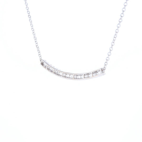 Diamond Bar Necklace