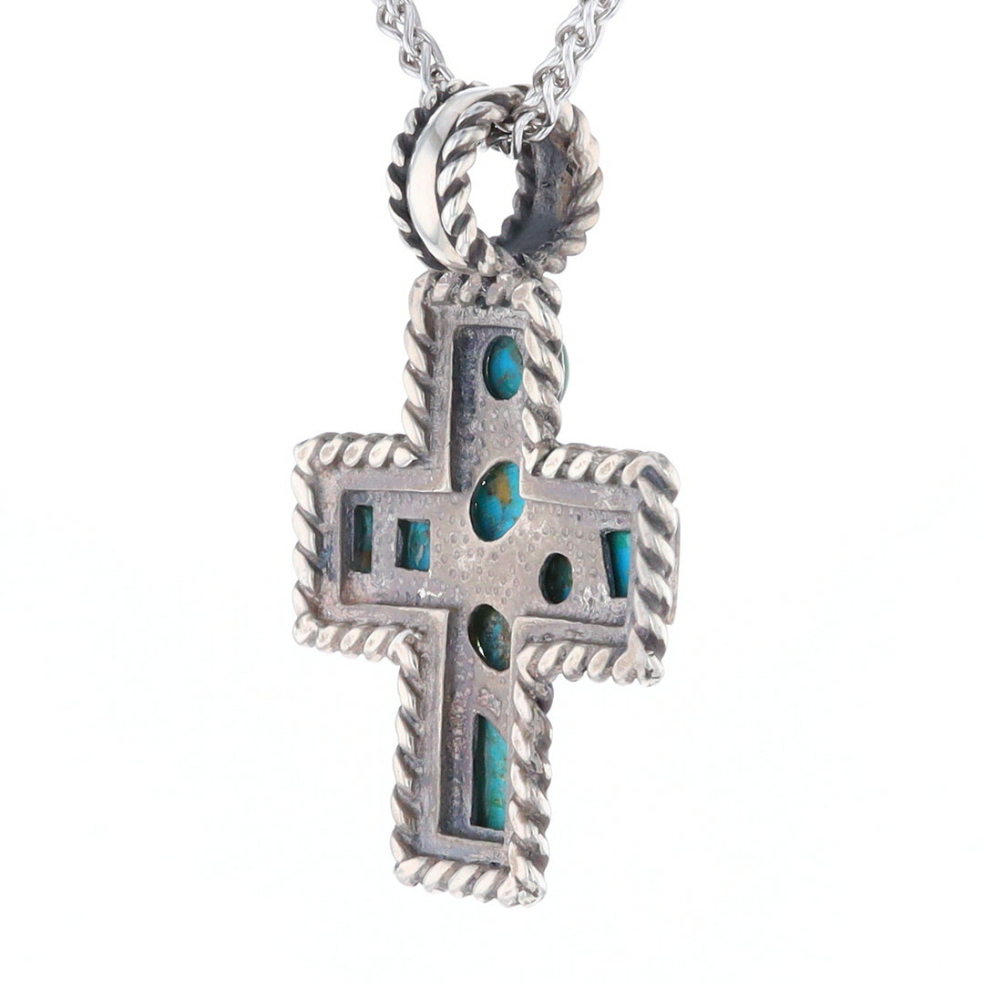 Turquoise Cross Pendant