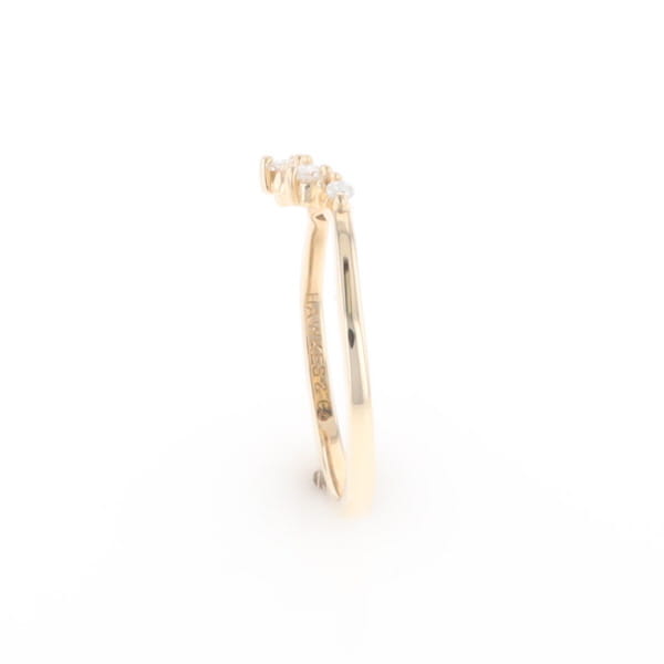 Yellow Gold Shadow Band