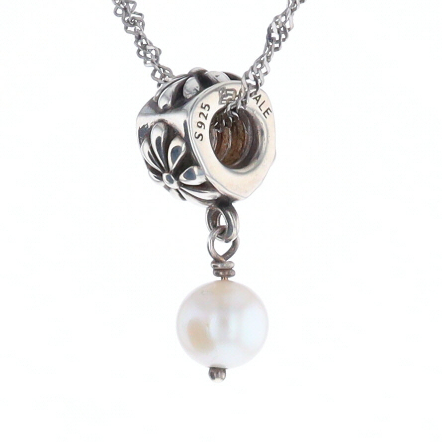 Retired Pandora Pearl Posy Charm