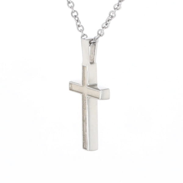 Sugilite 3 Section Inlaid Cross Pendant
