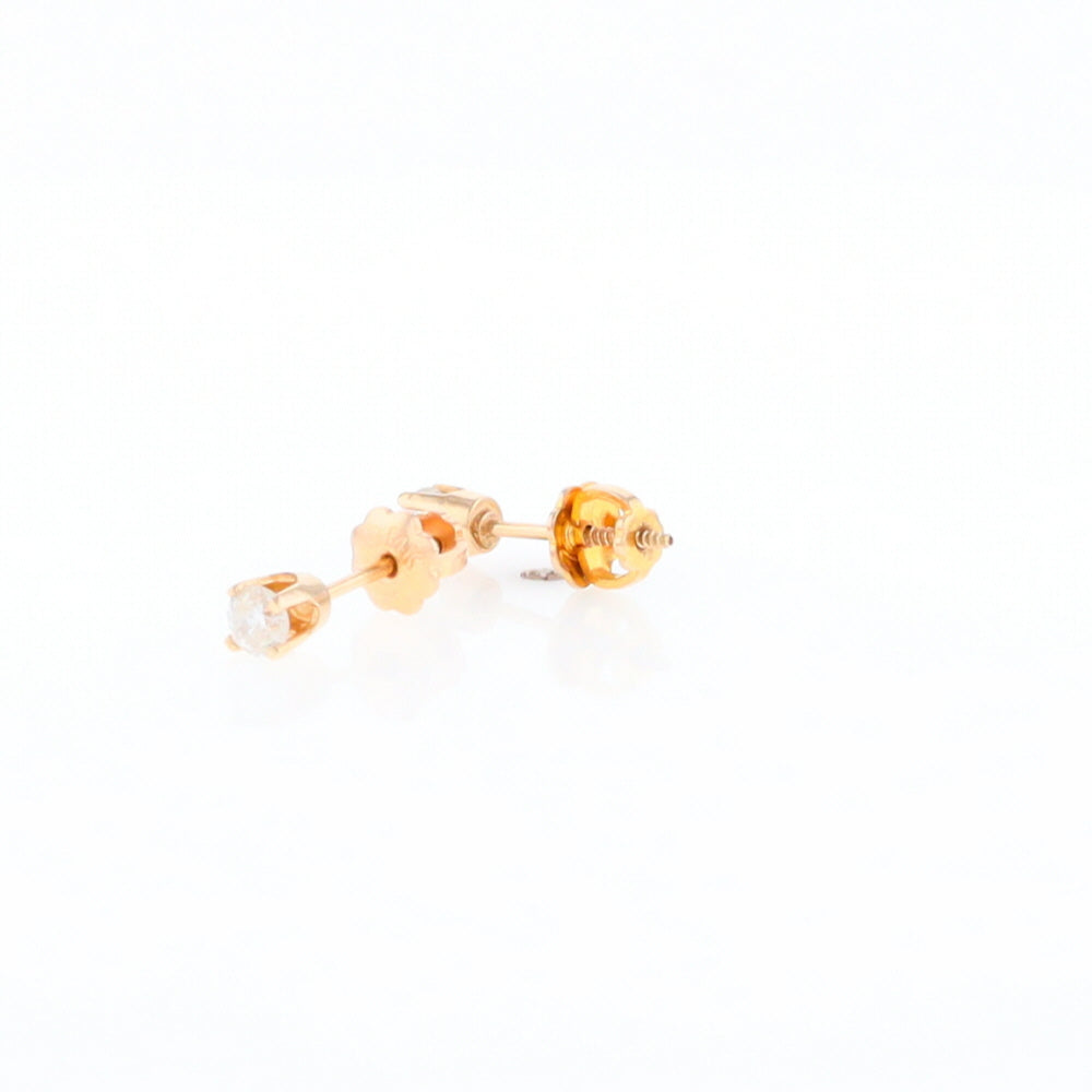 0.18ctw Diamond Screw Back Stud