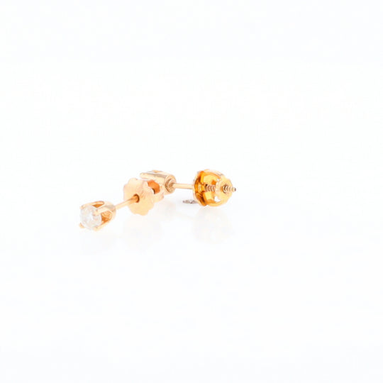 0.18ctw Diamond Screw Back Stud