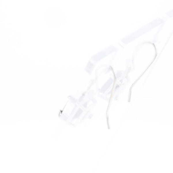 Emerald Cut Garnet Earrings