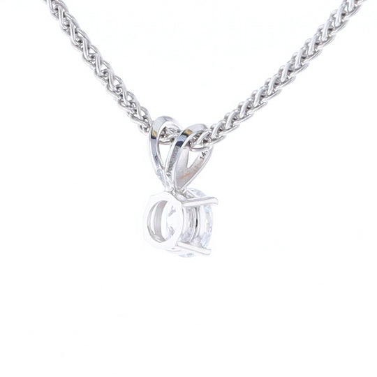 Lab Grown Diamond Solitaire Pendant