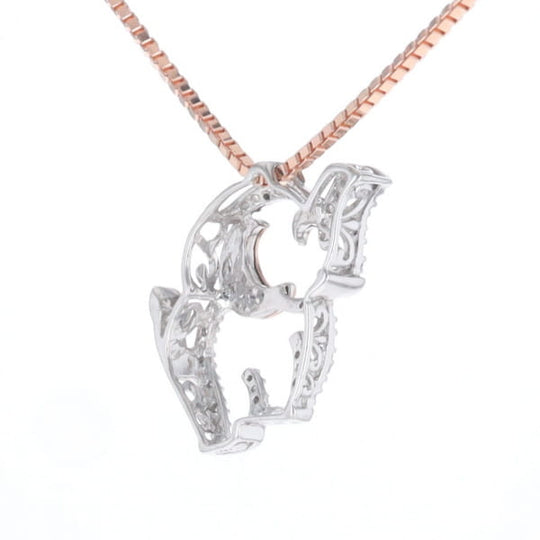 Elephant Diamond Pendant
