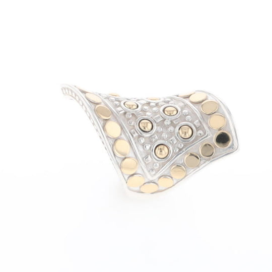 John Hardy Two-Tone Curved Ring