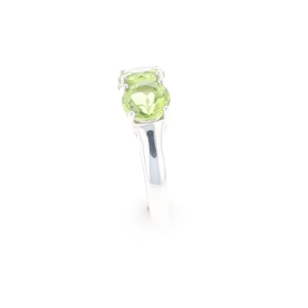 Triple Peridot Ring