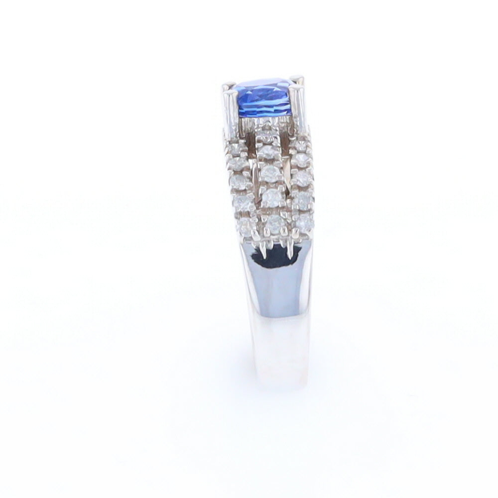 Sapphire Triple Band Ring