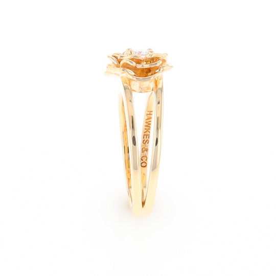 Gabriella's Rose Ring, Yellow Gold