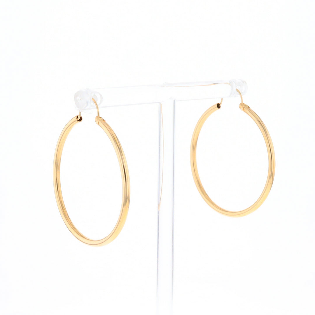 Gold Hoop Earrings