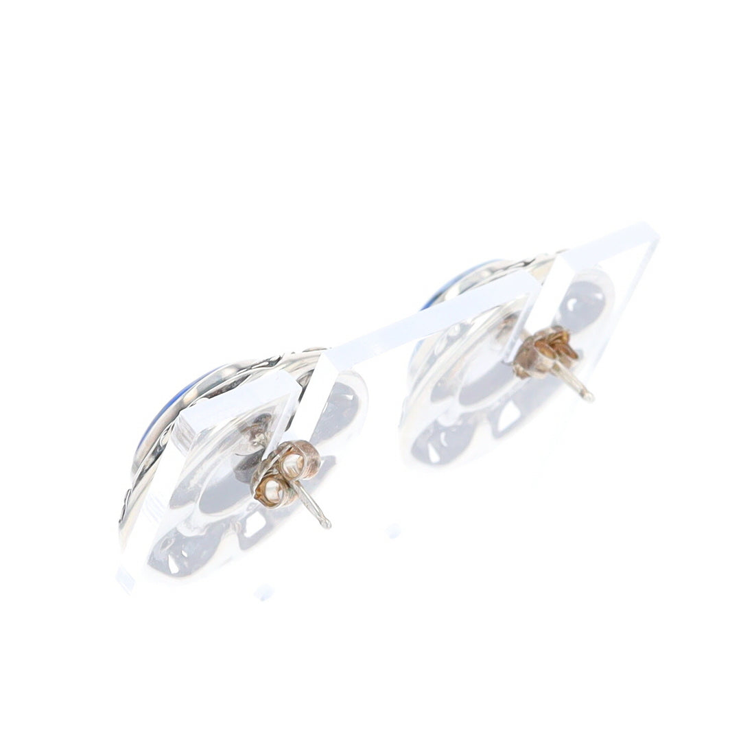Lapis Floral Filigree Earrings - Relios Jewelry Carolyn Pollack