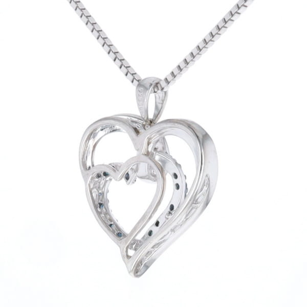 Double Open Heart Pendant