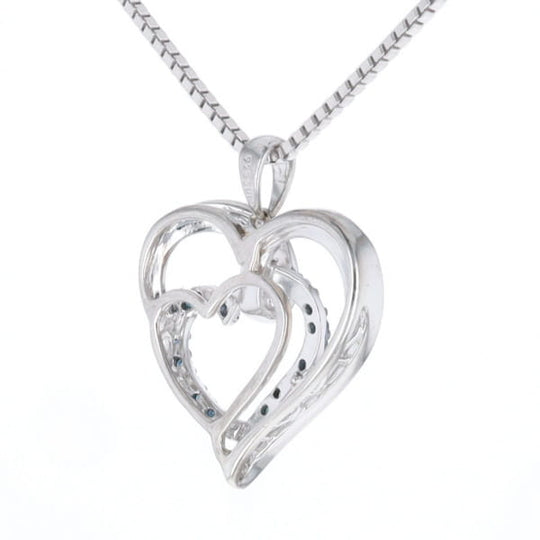 Double Open Heart Pendant