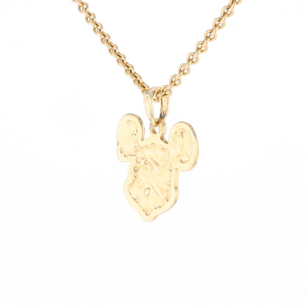 Gold Mickey Mouse Charm