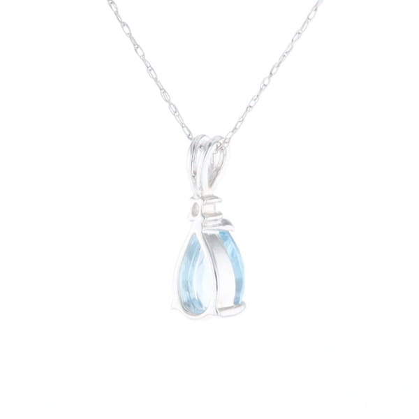 Blue Topaz Pendant