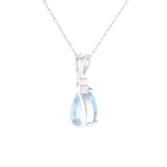 Blue Topaz Pendant