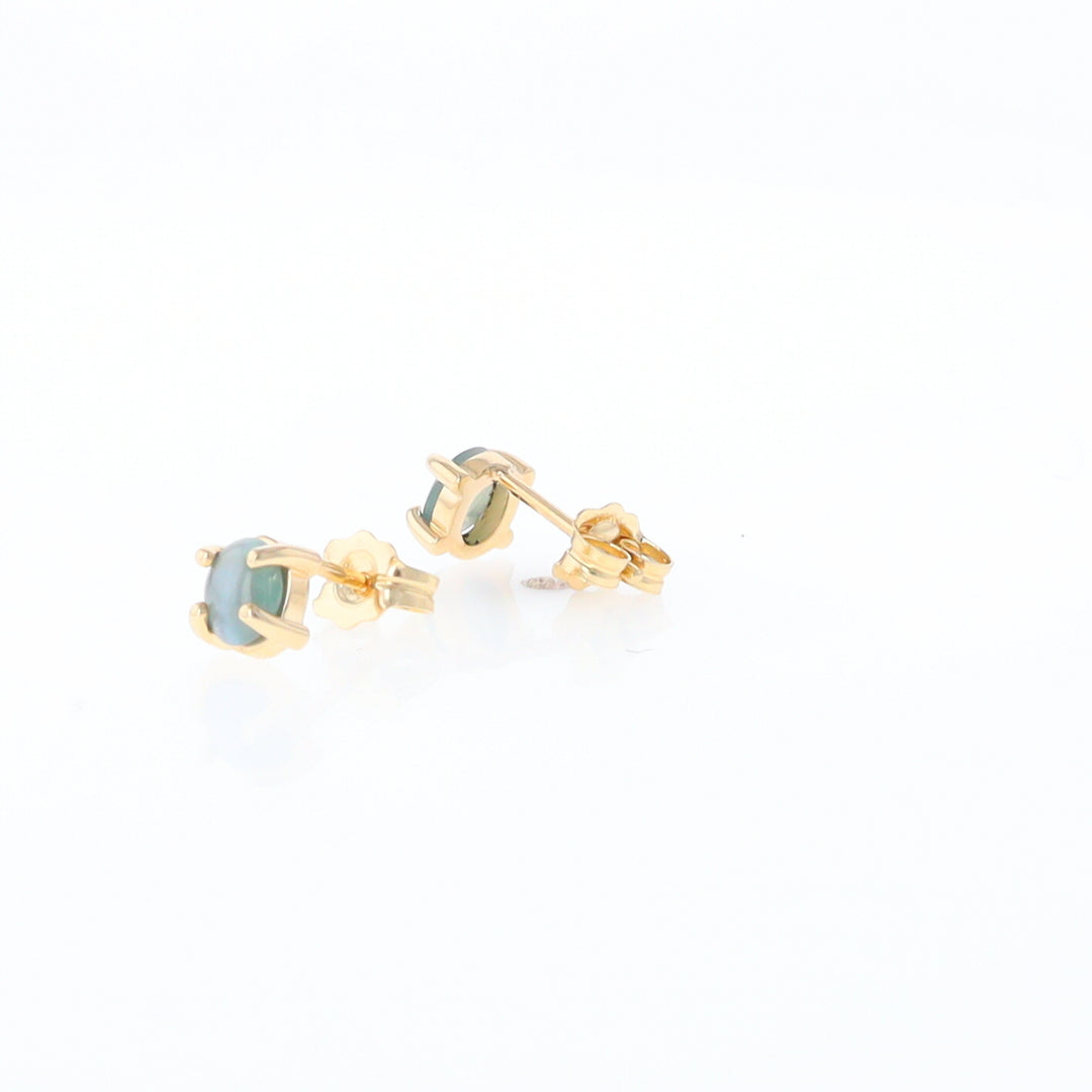 Cat's Eye Alexandrite Studs