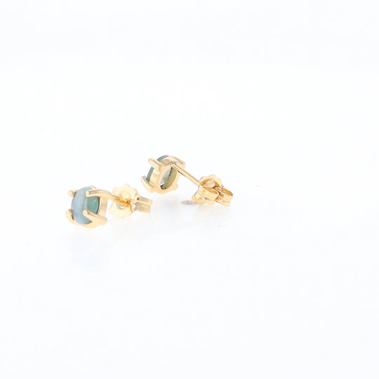 Cat's Eye Alexandrite Studs