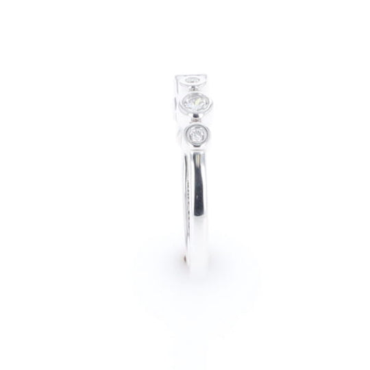 7-Stone Bezel Set Diamond ring