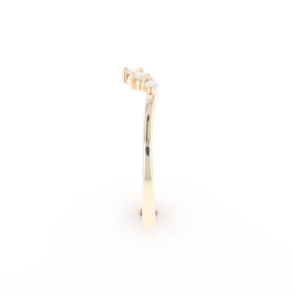 Yellow Gold Shadow Band