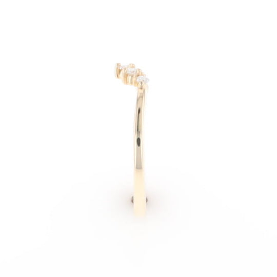 Yellow Gold Shadow Band