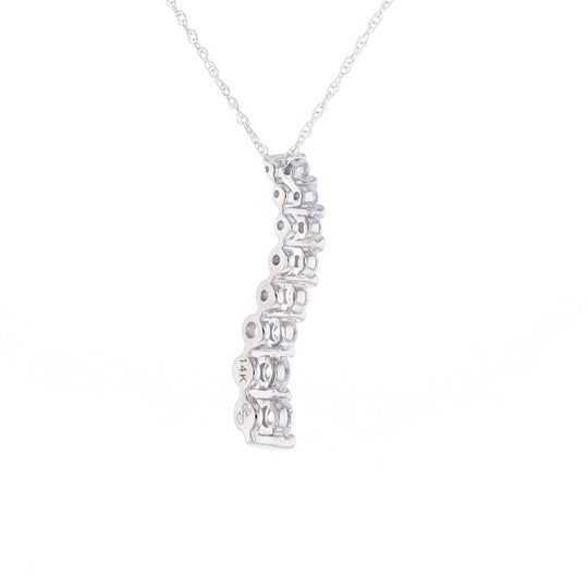 Diamond Journey Slide Necklace