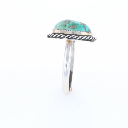 Bezel Set Turquoise Ring