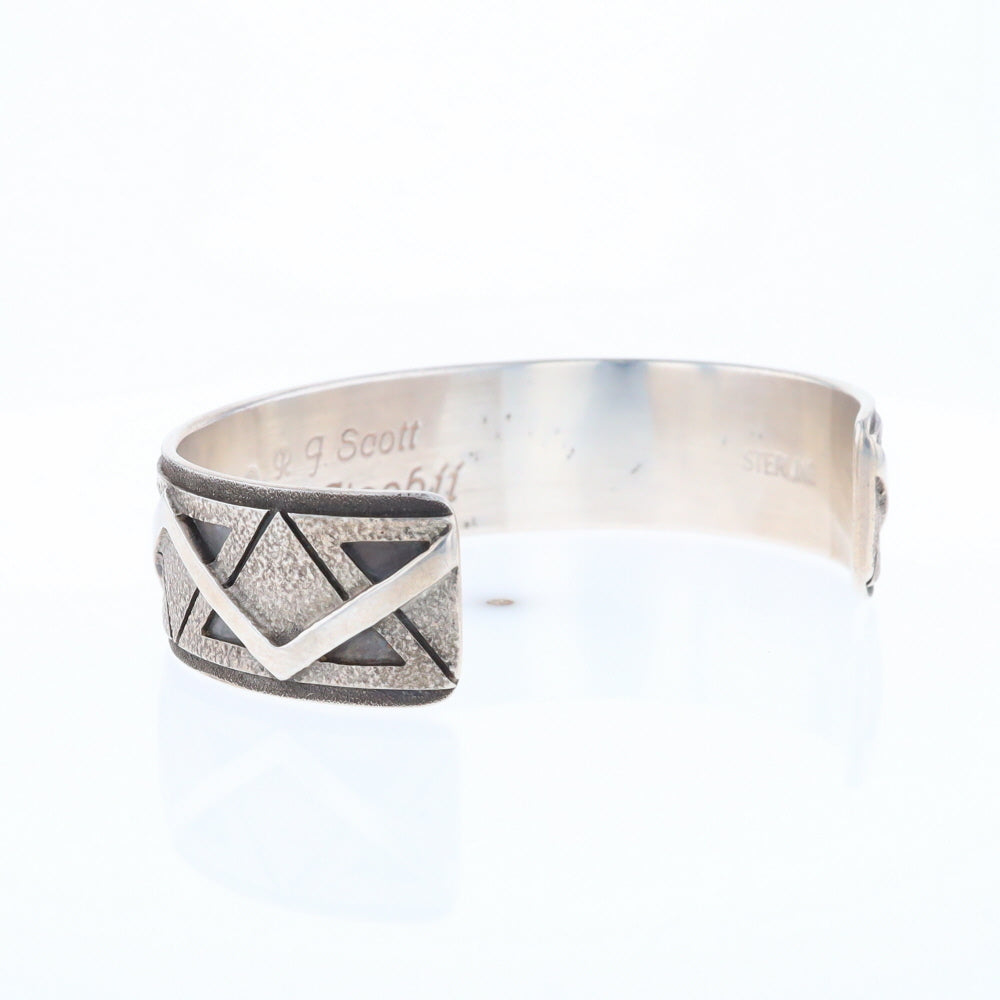 Native Zig Zag Cuff Bracelet