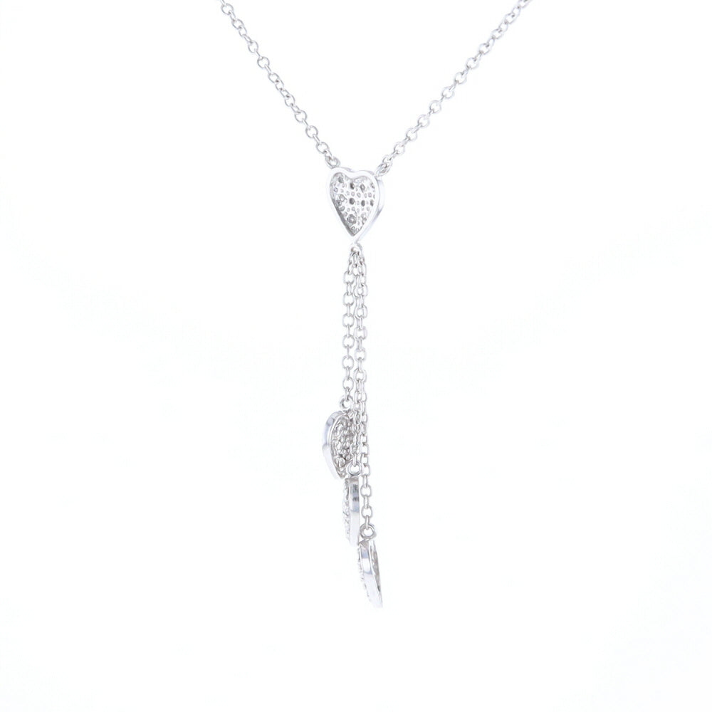 14K Triple Heart Necklace