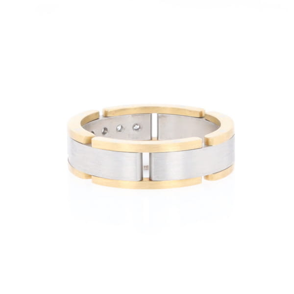 Moveable Men's 5 Diamond Ring