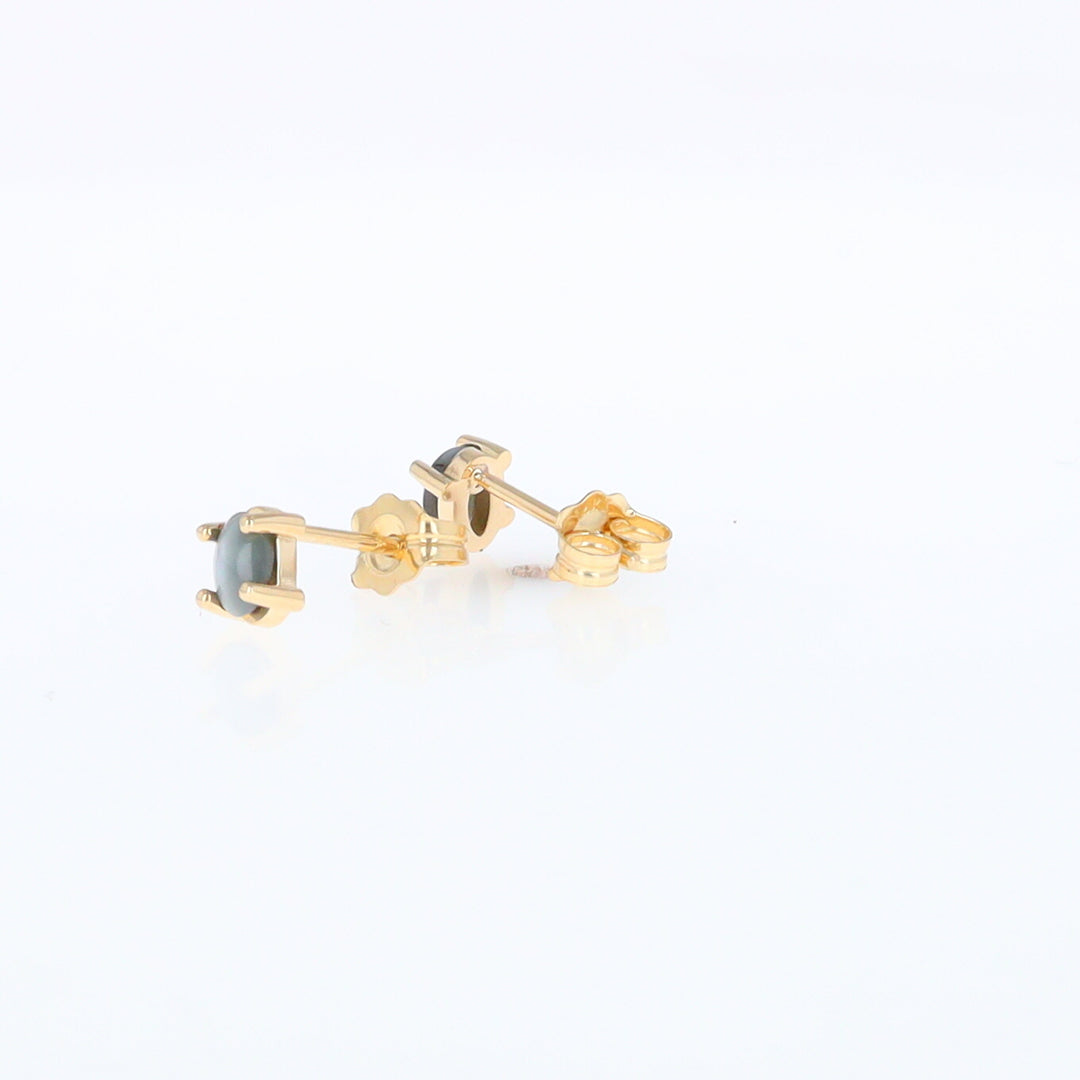 Cat's Eye Alexandrite Studs