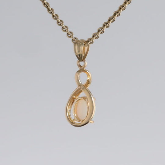 Swirl Opal Pendant