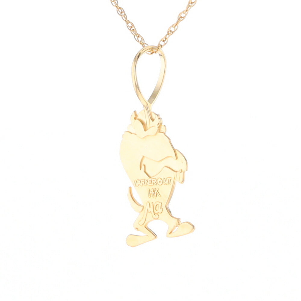 Gold Tasmanian Devil Charm