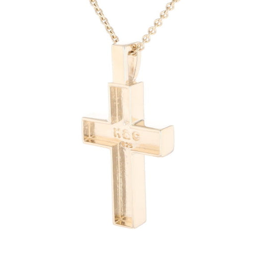 Meteorite Cross Pendant
