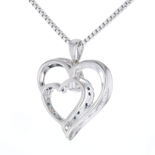 Double Open Heart Pendant