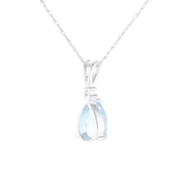 Blue Topaz Pendant