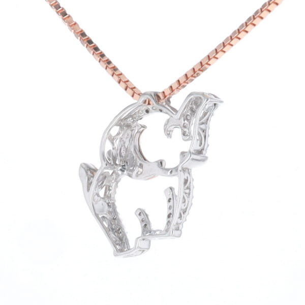 Elephant Diamond Pendant