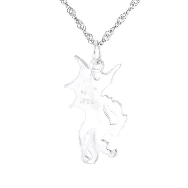Silver Dragon Pendant