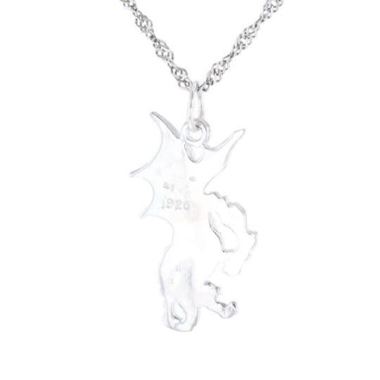 Silver Dragon Pendant