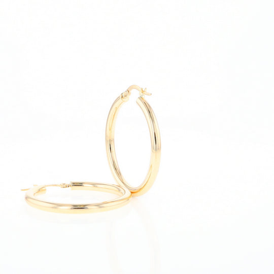 Gold Hoop Earrings