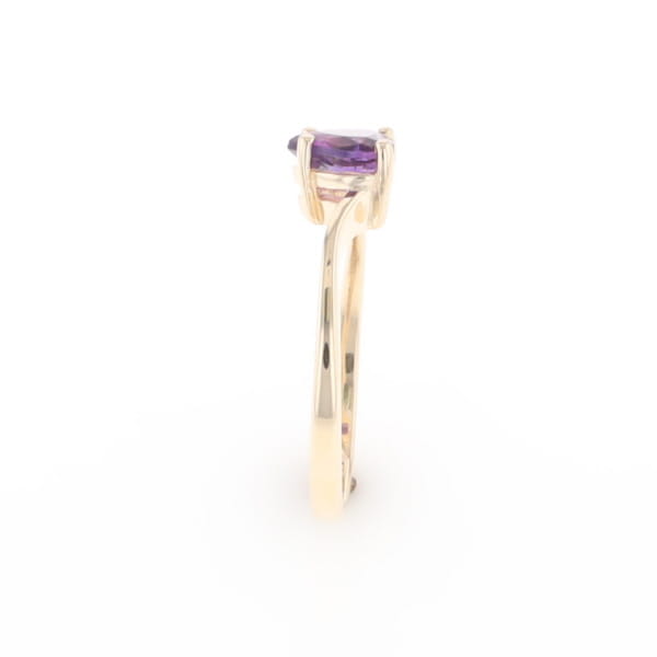Heart Amethyst Ring
