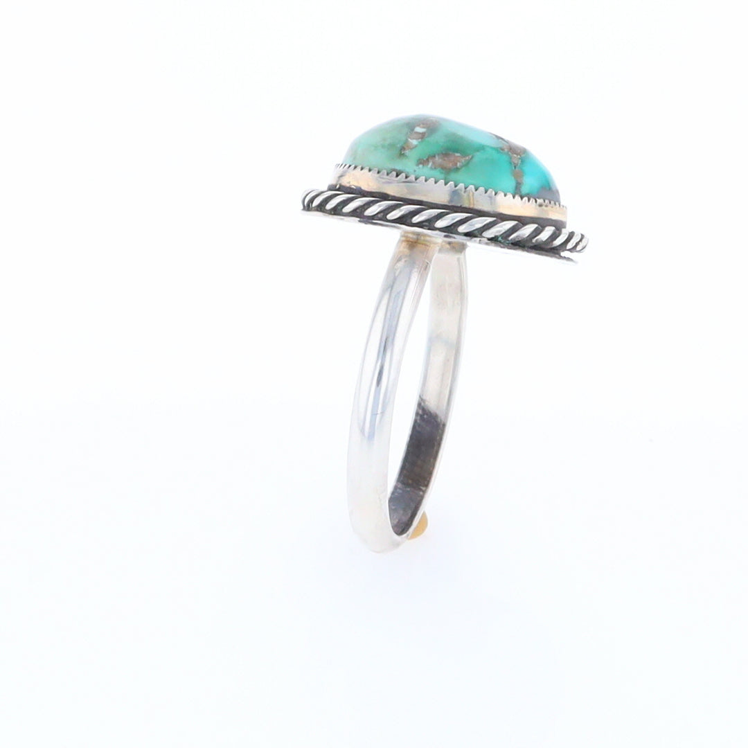 Bezel Set Turquoise Ring