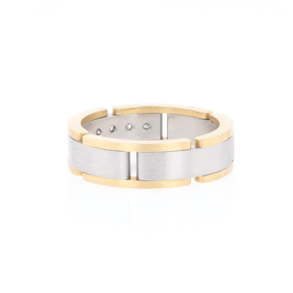 Moveable Men's 5 Diamond Ring