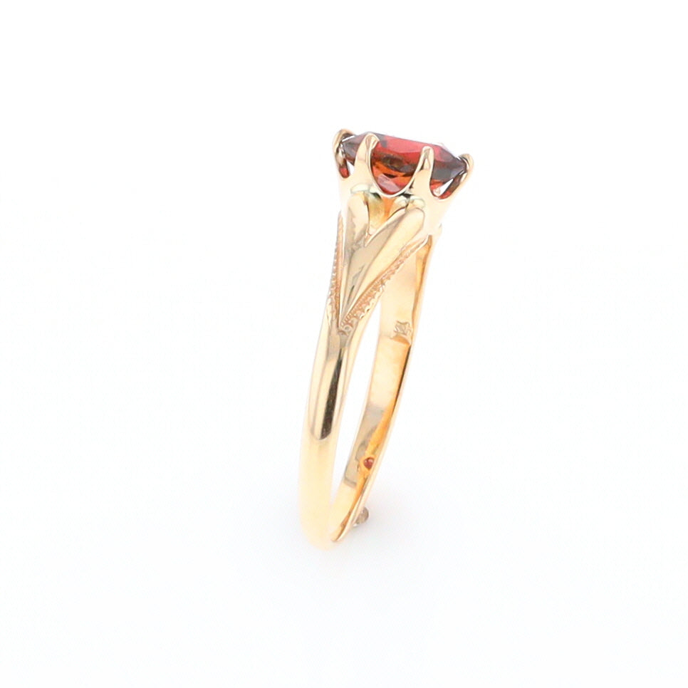 Oval Solitaire Tourmaline Ring